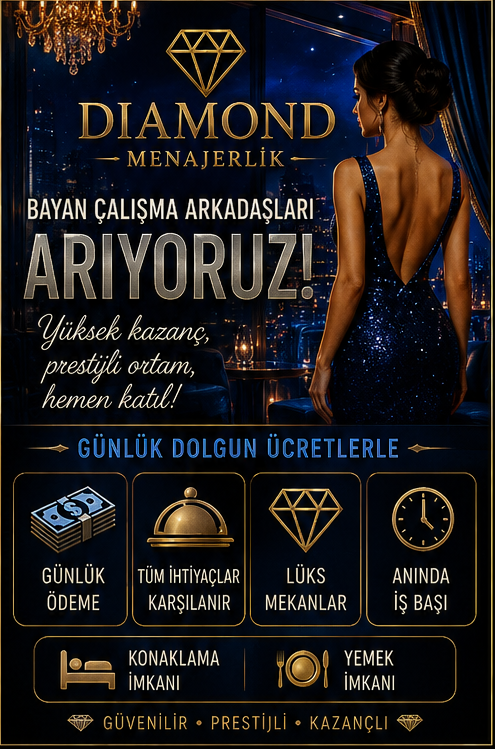 Diamond Menajerlik güncel iş fırsatları afişi 4